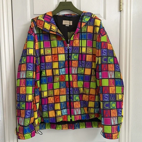 NEW w/Tags - Gucci Bomber Jacket 2023 Year of the Rabbit Collection Size 56 (1X) - Picture 2 of 9